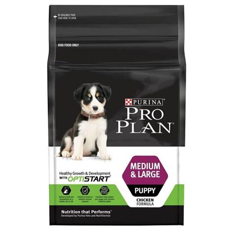 Buy Purina Pro Plan OptiStart Puppy Medium & Large Breed Dry Dog Food ...