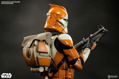 toyhaven: Sideshow Collectibles 1/6 scale Bomb Squad Clone Trooper: Ordnance Specialist 12" figure