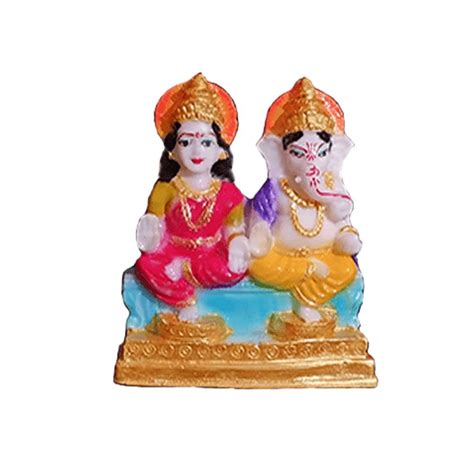 H 12 cm Marble Laxmi Ji & Ganesh Ji Statue, Home at Rs 2000 in Meerut ...