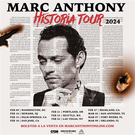 TOUR - Marc Anthony