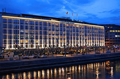 Mandarin Oriental, Geneva Hotel – Geneva, Switzerland – Hotel Riverfront View – TRAVOH