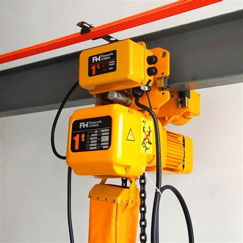 Trolley Type 250kg 2 Ton Electric Chain Block Hoist