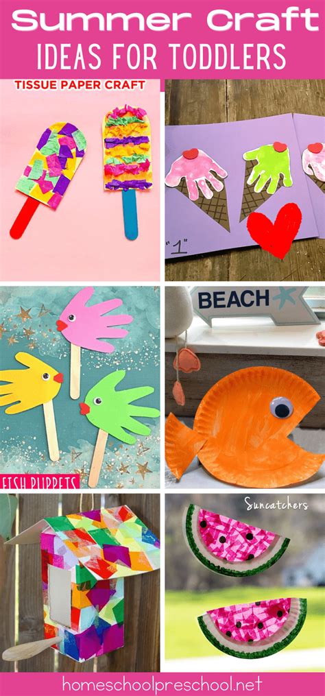 Summer Craft Ideas for Toddlers