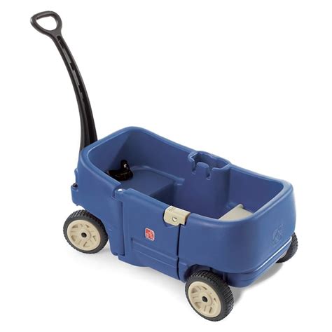 Step2 Wagon for Two Plus, Blue | Kids wagon, Toy wagon, Red wagon