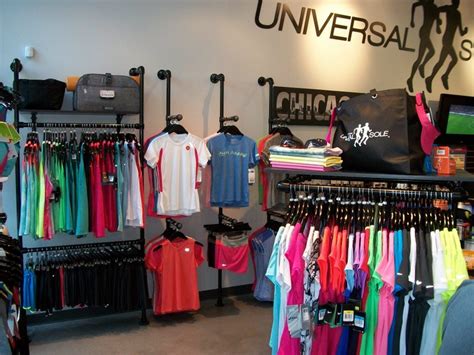 Retail Clothing Racks at Universal Sole