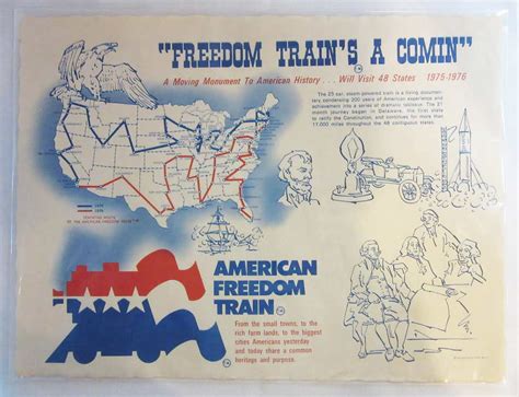 The 1975 - 1976 American Freedom Train