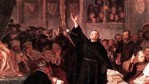 Historians: Martin Luther Concluded Diet Of Worms Speech With Mic Drop ...