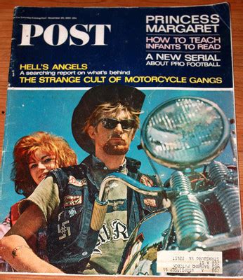 HELLS ANGELS MC 1%ER POST MAGAZINE 1965 SONY BARGER MOTORCYCLE CLUBS RARE COVER | #294216551