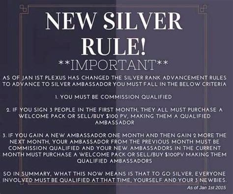 Silver rules | Silver rule, Plexus products, You must