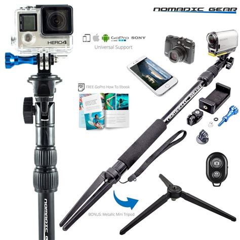 Top 10 Best Waterproof Selfie Sticks for GoPro in 2023 - TopTenTheBest