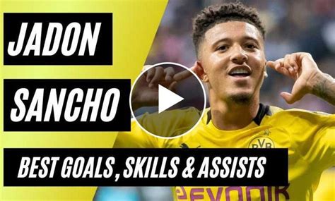 Best Of Jadon Sancho 2020-21 Season All Goals, Assists, Skills (VIDEO ...