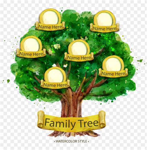 Download family tree genealogy illustration - sample family tree desi png - Free PNG Images | TOPpng