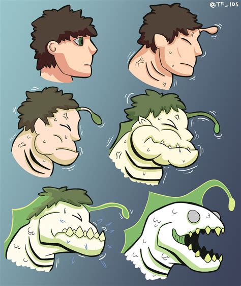 Ben 10 - Ripjaws Head Transformation Sequence by lospolltioz on DeviantArt