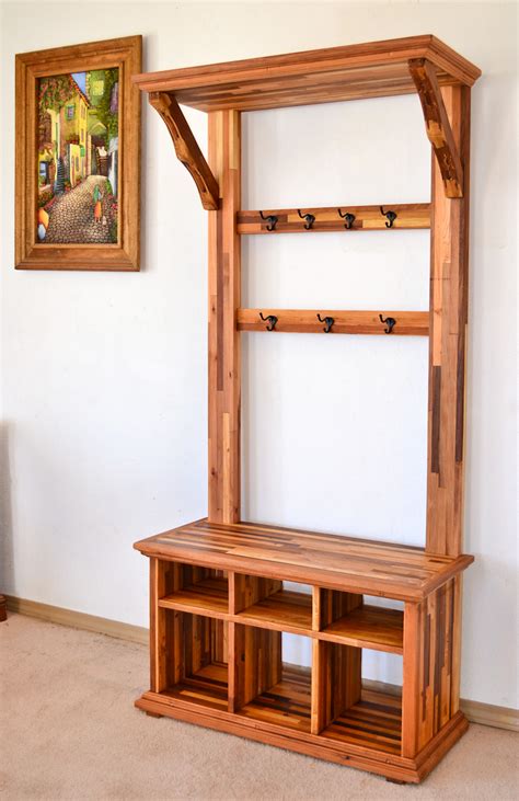 Julia's Hall Tree - Indoor Furniture | Forever Redwood