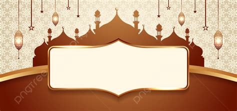 Arabic Islamic Background Banner For Ramadan Kareem And Eid Al Adha ...