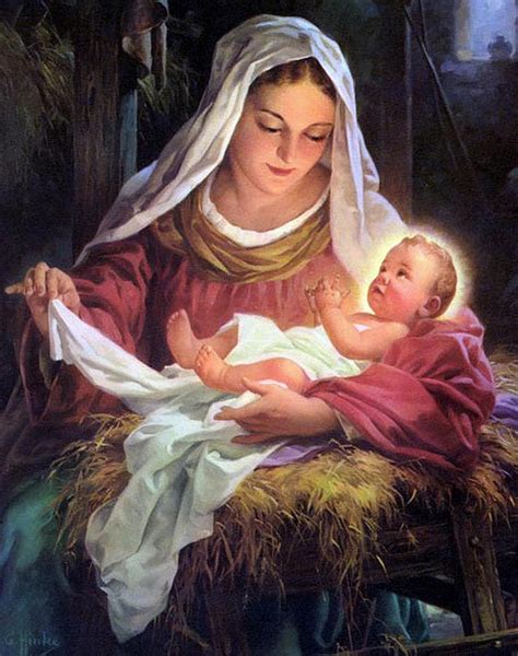 Mary and Baby Jesus Painting by Unknown Artist - Pixels