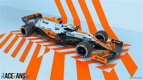 McLaren 2021 Monaco Grand Prix Gulf livery · RaceFans