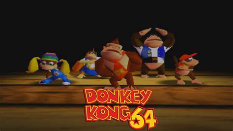 Donkey Kong 64: Monkey Rap Song Intro - YouTube