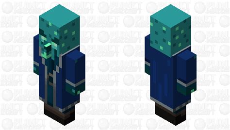 Improved Glow Squid Iceologer Minecraft Mob Skin