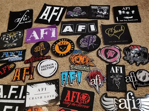 AFI Stickers/Patches - AFI Collections & Archives - DespairFaction.Club