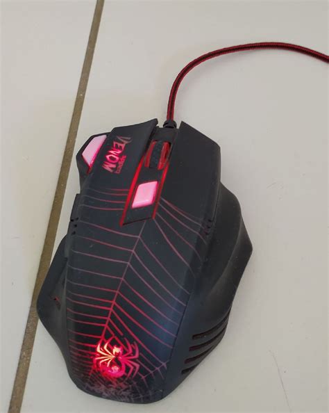 Mouse Spider Venom | Mouse p/ Computador Fortrek Usado 45978324 | enjoei