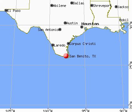 San Benito Texas Map | secretmuseum