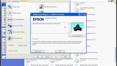 Cara Cleaning Printer Epson L3110 - Homecare24