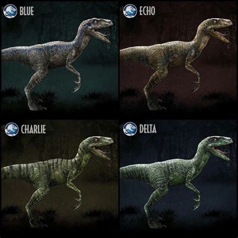 Raptor Squad | Jurassic World- Meet the Raptor Squad: Raptor Blue- In ...