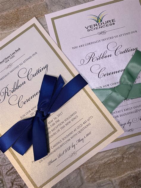 Ribbon Cutting Ceremony Invitation Ribbon Ceremony | Etsy