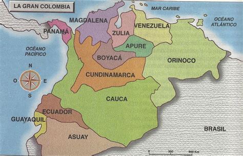 Causas de la Disolucion de la Gran Colombia | Mind Map