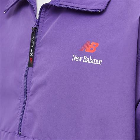 New Balance Men's Made in USA Quarter Zip in Blue Polywoven | MJ31540 | FOOTY.COM
