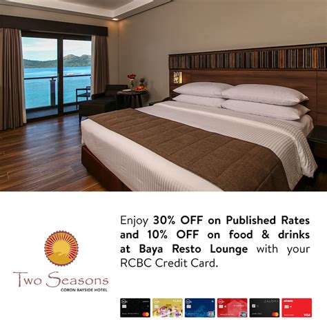 30% OFF at Two Seasons Coron Bayside Hotel with RCBC