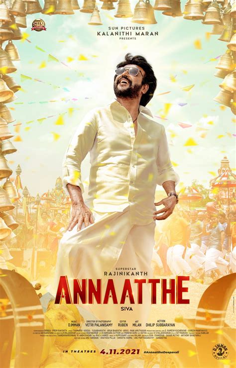 Annaatthe: Rajinikanth's first look OUT