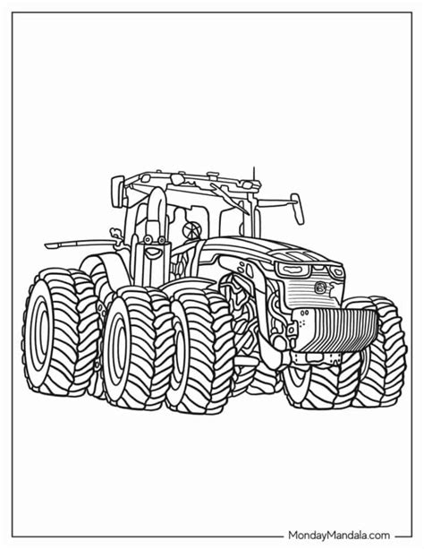 22 John Deere Coloring Pages (Free PDF Printables)