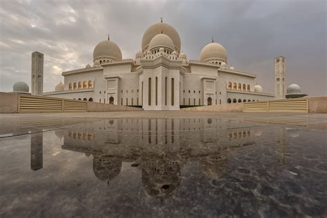 White and brown concrete building, Islam, Islamic architecture, mosque ...