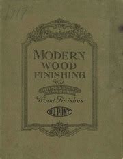 Modern Wood Finishes with Bridgeport Standard Wood Finishes : E. I. DuPont de Nemours & Co. Inc ...
