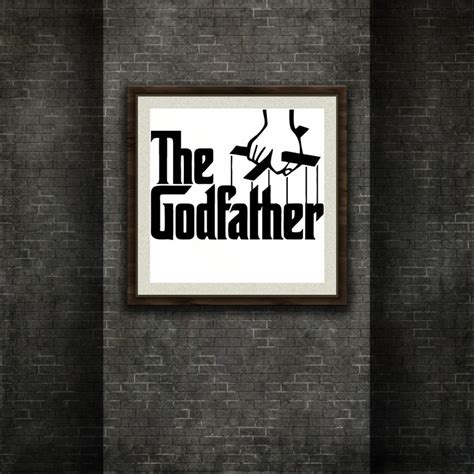 The Godfather SVG, the Godfather SVG File, the Godfather PNG, the Godfather Svg, the Godfather ...