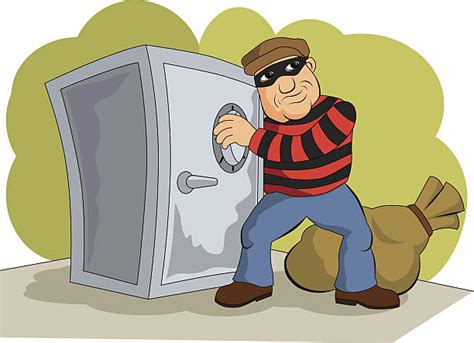 Bank Robbery Clip Art, Vector Images & Illustrations - iStock