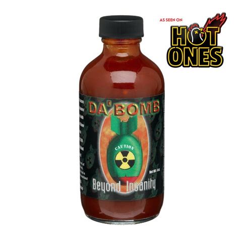 Da Bomb Beyond Insanity Hot Sauce - As Seen On Hot Ones | DadShop