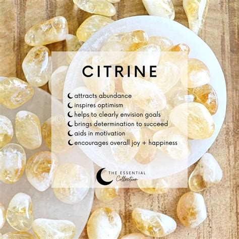 What is Citrine Used For? | Citrine Crystal Healing Properties in 2021 ...