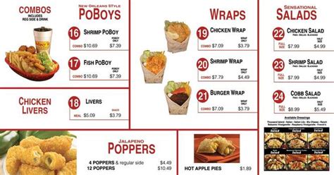 Menu - Welcome to Sidneys.com