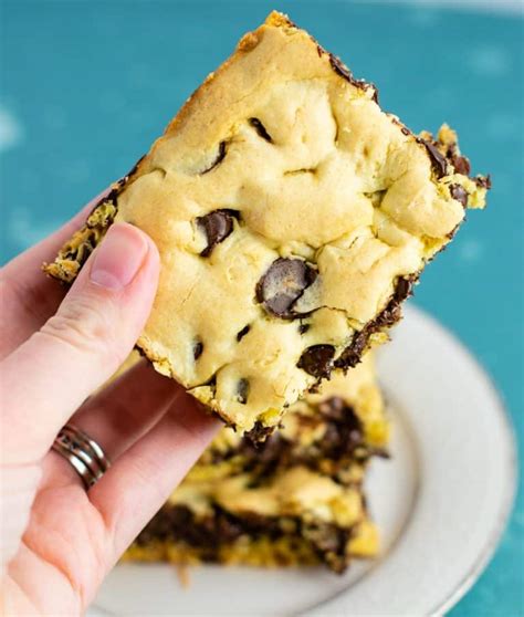 Best Cake Mix Cookie Bars Recipe - Build Your Bite