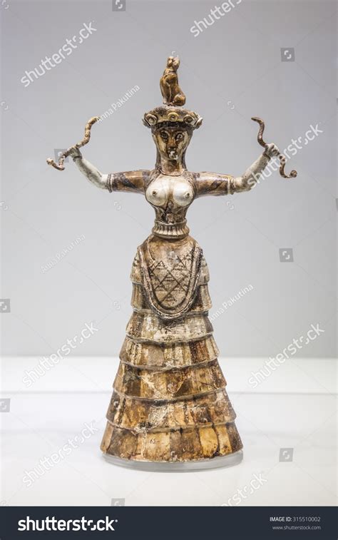 11 Minoan Snake Goddess Images, Stock Photos & Vectors | Shutterstock