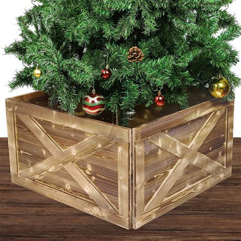 MCEAST Wooden Tree Collar Box 16.5 x 16.5 x 11.5 Algeria | Ubuy