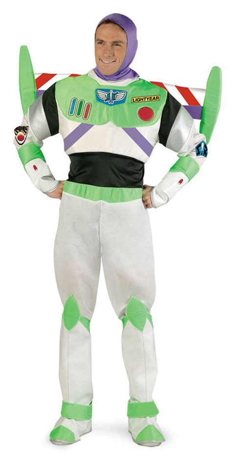 Buzz Lightyear Deluxe Adult Toy Story Costume - The Costume Shoppe