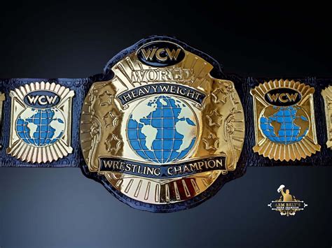 WCW Replica Championship Belt - Relive Wrestling Glory