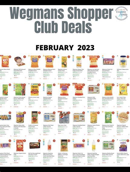 Wegmans Weekly Sales Ad & Shoppers Club Deals March 2023 in 2023 | Sales ads, Wegmans, Grocery store