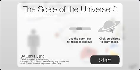 The Scale of the Universe 2 - Play The Scale of the Universe 2 Online on SilverGames