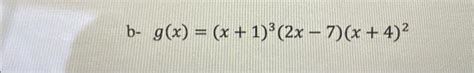 Solved Draw the graph of each function using the sign table | Chegg.com