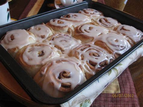 Breadmaker Cinnamon Buns Recipe | Just A Pinch Recipes